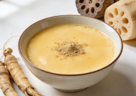 三七藕汁炖鸡蛋