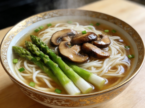 香菇芦笋面