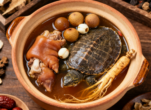 猪蹄乌龟人参汤 猪蹄乌龟人参汤