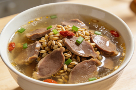 谷芽麦芽鸭肫汤
